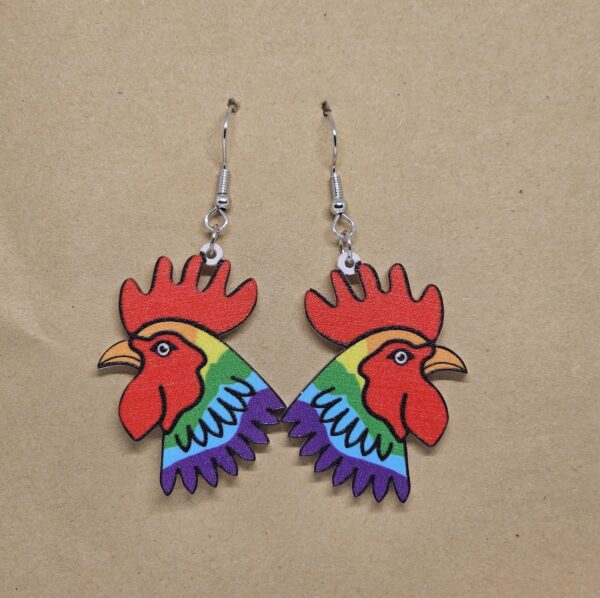 Pendientes gallo