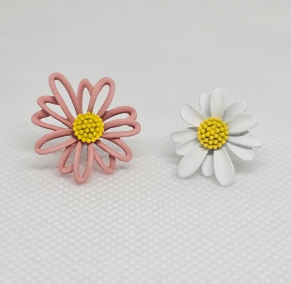 Pendientes margaritas - Imagen 2